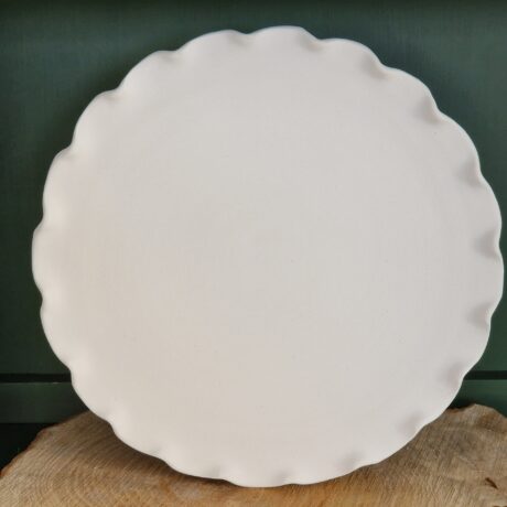 Toscas - Kuchenteller gewellt - Keramikmalwerkstatt Höxter