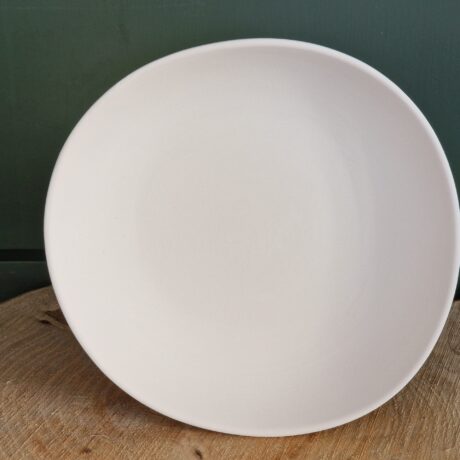 Keramik bemalen in Höxter - Orsu - Organischer tiefer Teller Ø 20 cm