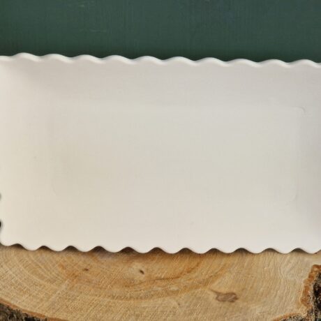 Keramik bemalen Höxter - Kuchenplatte groß 36x20 cm