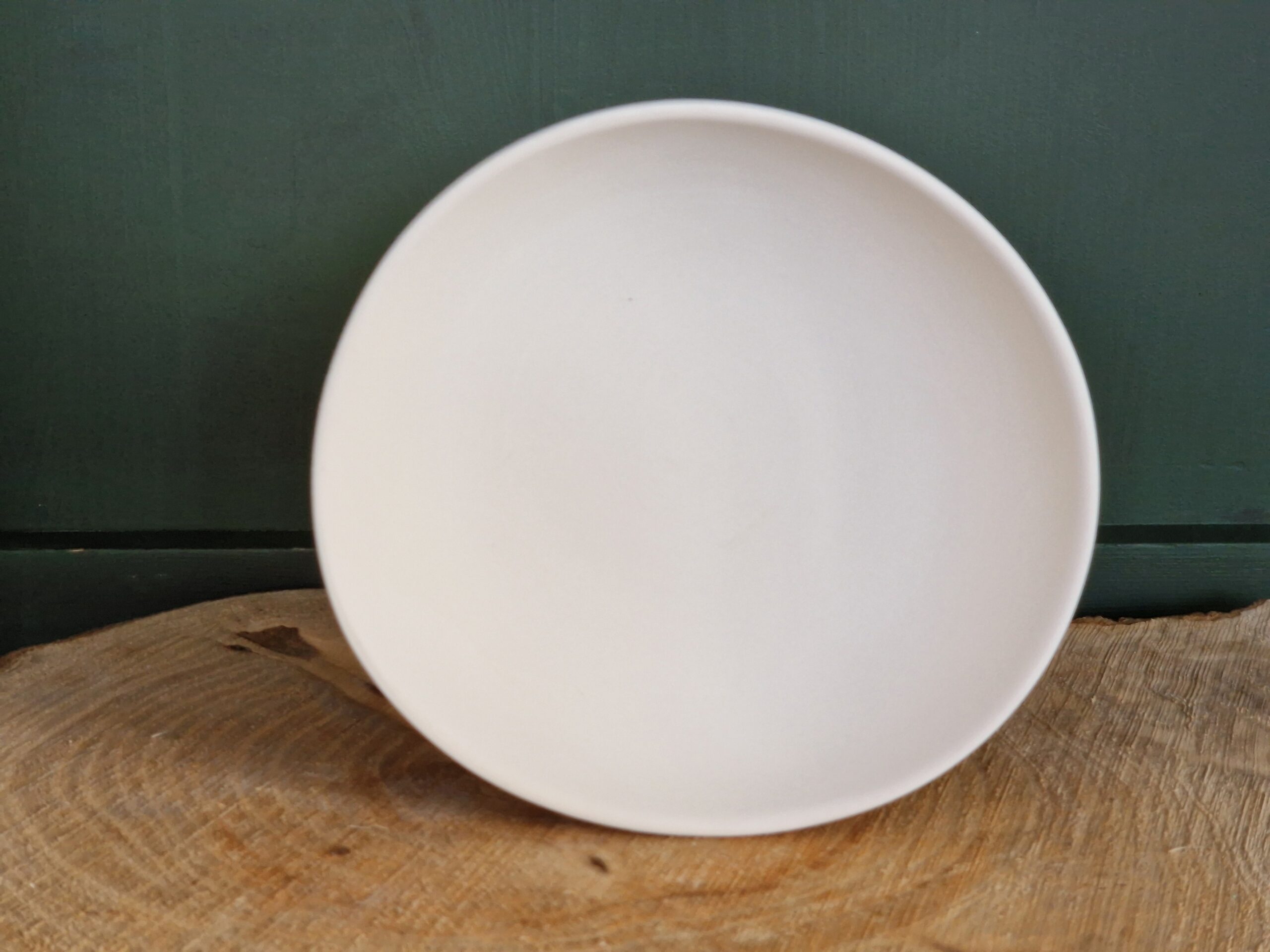 Keramik bemalen in Höxter - Orsa - Organischer tiefer Teller Ø 16 cm