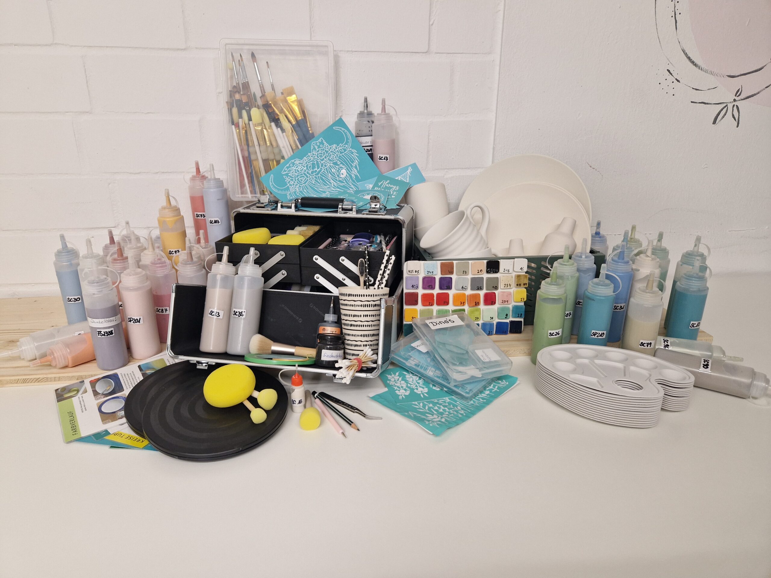 Malbox To Go – Keramik bemalen ganz entspannt zuhause